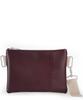 Bubilian Strap Leather Clutch_Burgundy