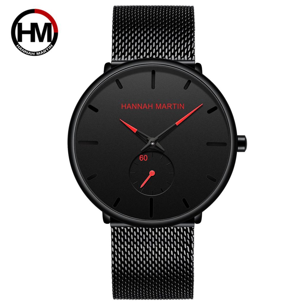 Men's Waterproof Quartz Fashion Watch with Small Second Hand