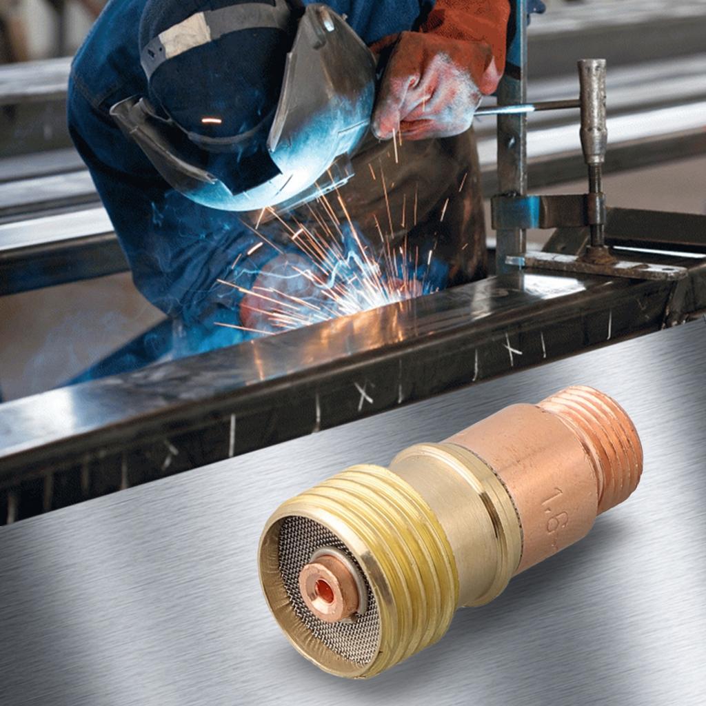 Gas Lens Connector Gas Lens Connector W/ Mesh Tig WP-17/18/26