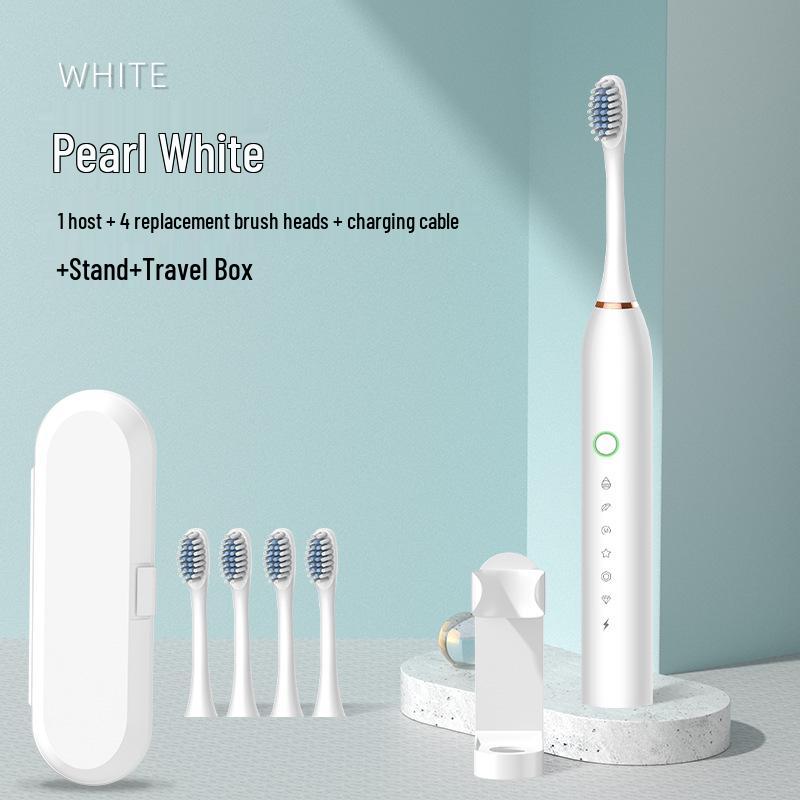 Portable Electric Toothbrush Set for Home, Dormitory, Travel - Suitable for Children and Adults