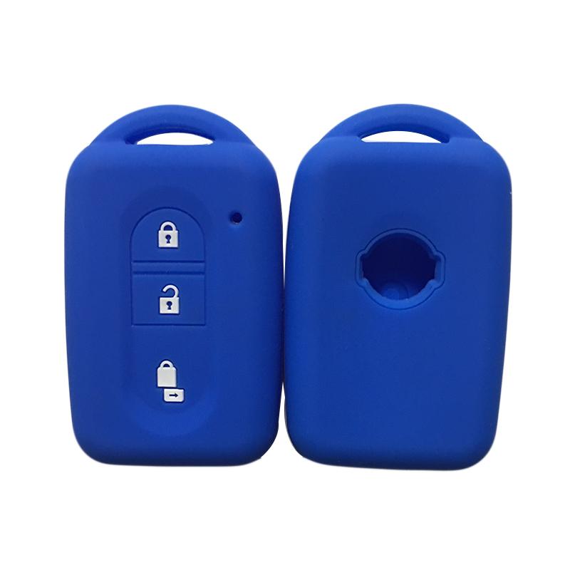 Per Nissan Micra K12 Custodia in Silicone per Chiave Auto Copertura Protettore Portachiavi per Badge Nissan Juke Duke Xtrail X-Trail T31 Qashqai Guscio Chiave