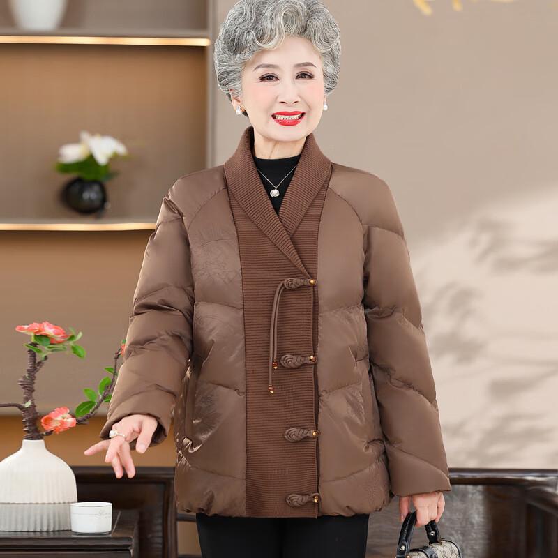 Mom's New Chinese Style Winter 2025 Down Jacket