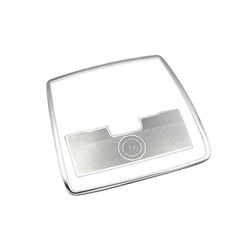 Silver Titanium Roof Reading Light Frame Decor Cover For Benz GLE GLS 2016-2019