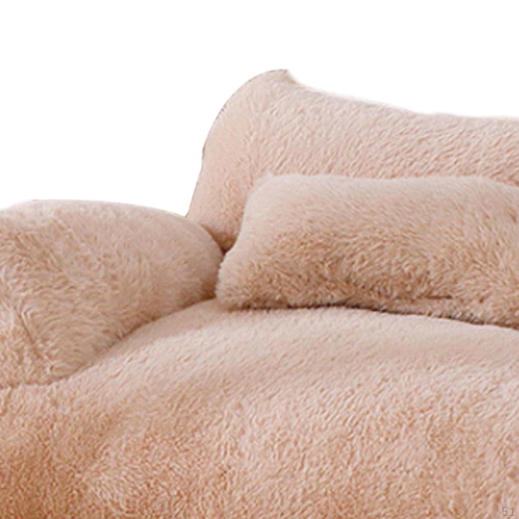 Cat Sofa Couch Pet Kennel Nonskid Bottom Bed Comfortable Mini Dog Beds for