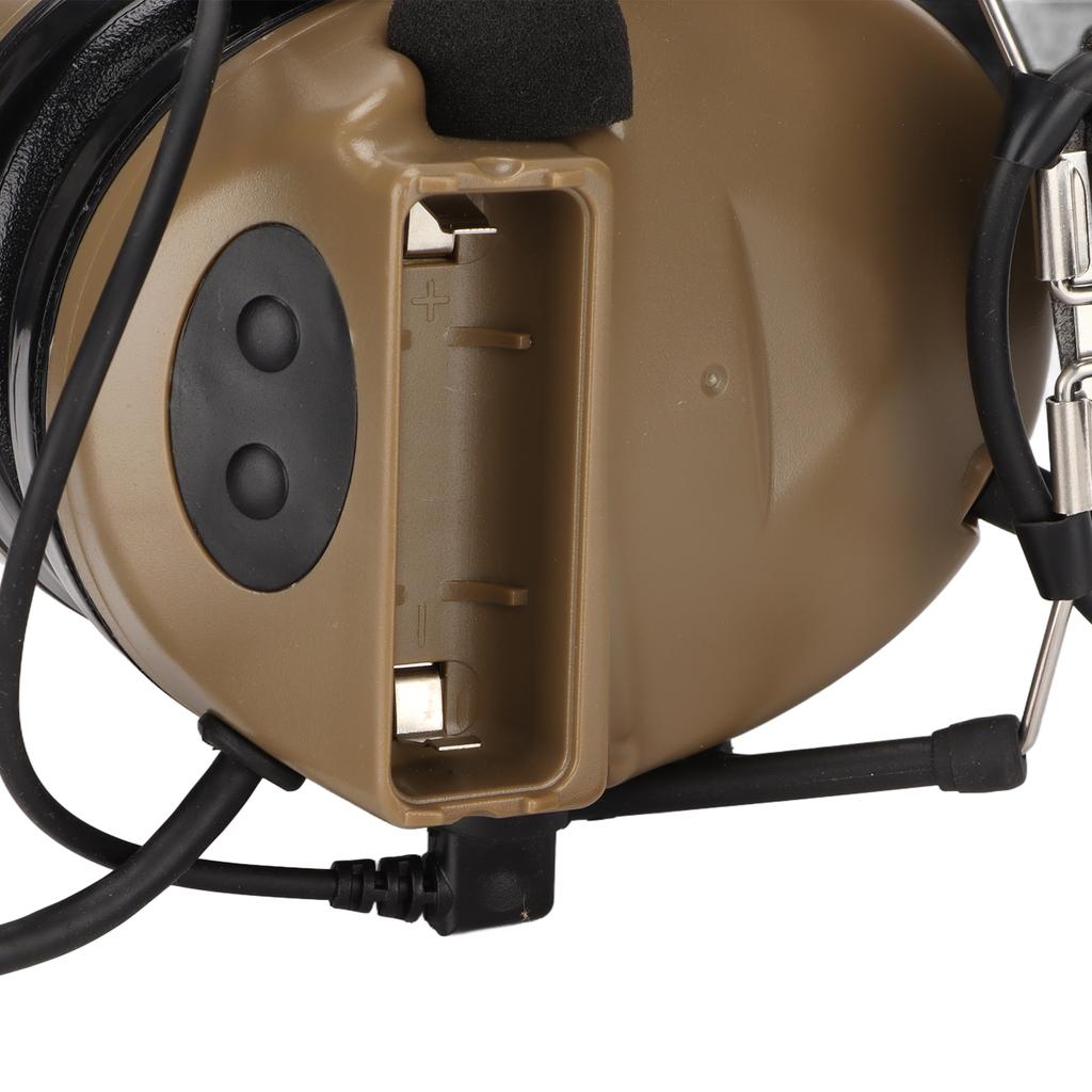 Military Headset 7.1mm Plug Noise Reduction Sound Pick Up Headphone with U94 PPT for     VX‑6R VX‑7R