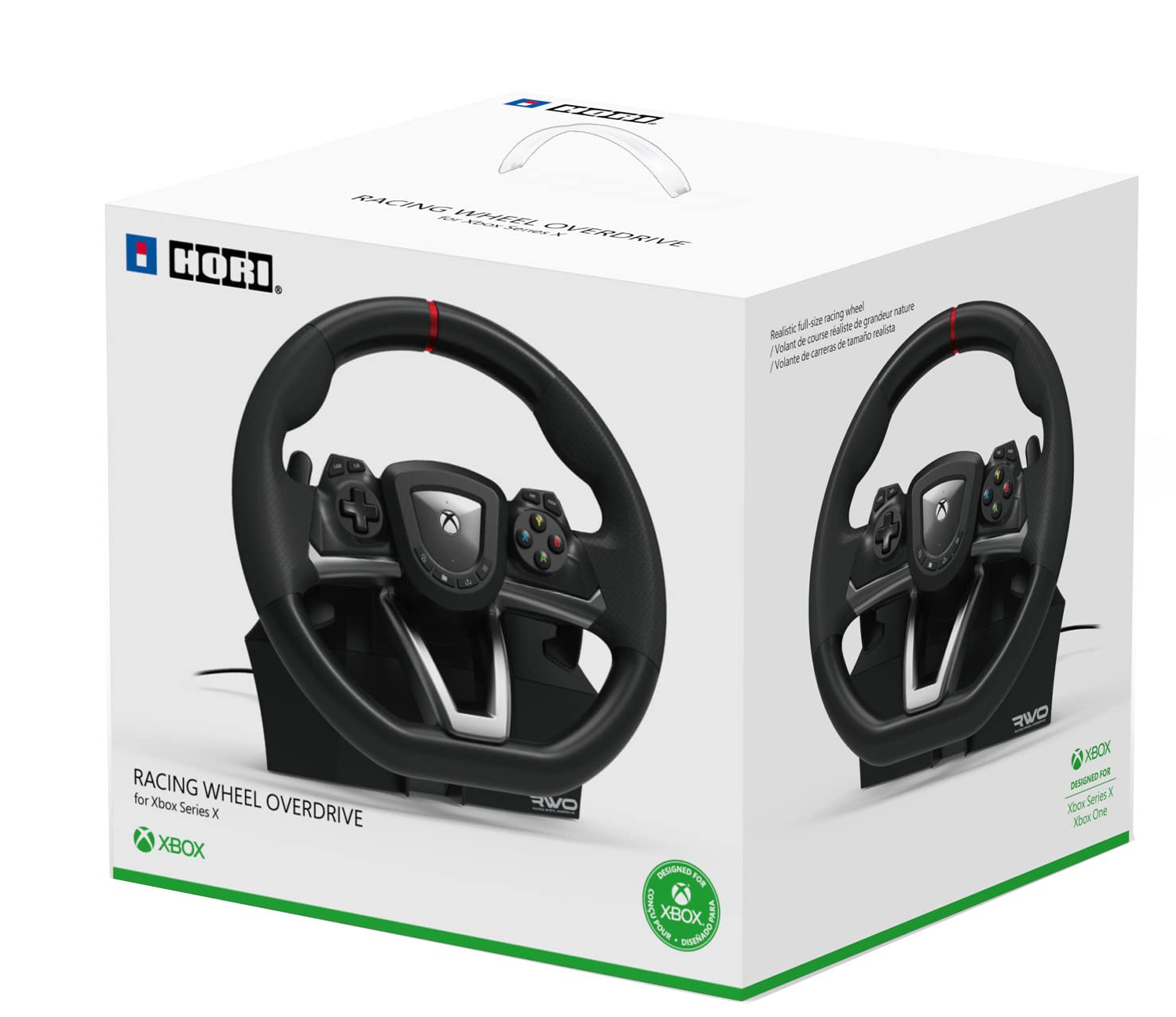 

Racing Wheel Overdrive Designed for Xbox Series X|S By - Officially Licensed by Microsoft United States
