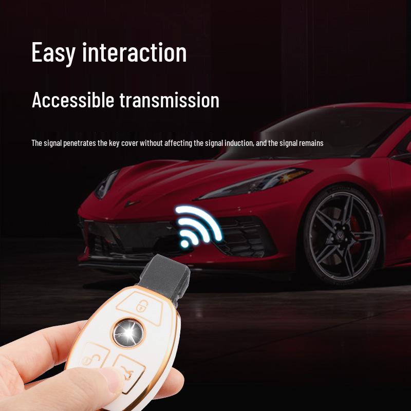 Mercedes-Benz Key Case for S-Class, C200L, A180, GLA200, GLC260.