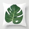 Nordic Fall Home Decor Autumn Throw Pillow Case Sofa Cushion Cover Modern 45x45cm 45*45 50x50 60x60cm 40*40cm Leaf Plant Green