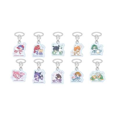 KING OF PRISM Your Endless Call X Sanrio Characters 01 [Collaboration Illustration] Marker Charm Complete Set (10-Piece Box)
