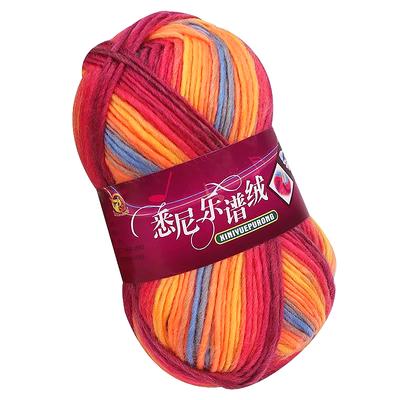 1Pcs Hat Shawl DIY Duan Dyed Yarn Coarse Yarn Manual