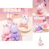 Adorable Jinnew Plush Unicorn Keychain Soft And Colorful Cartoon Charm Gift