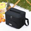 Large Capacity Shoulder Lunch Bag with Zip Picnic Bag Multi-Purpose Food Carrier Bag  Outdoor
