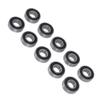 10PCS 6001RS Bearing Deep Groove Ball Bearings 6001‑2RS for Electric Motor Bike Wheels Pool Pumps