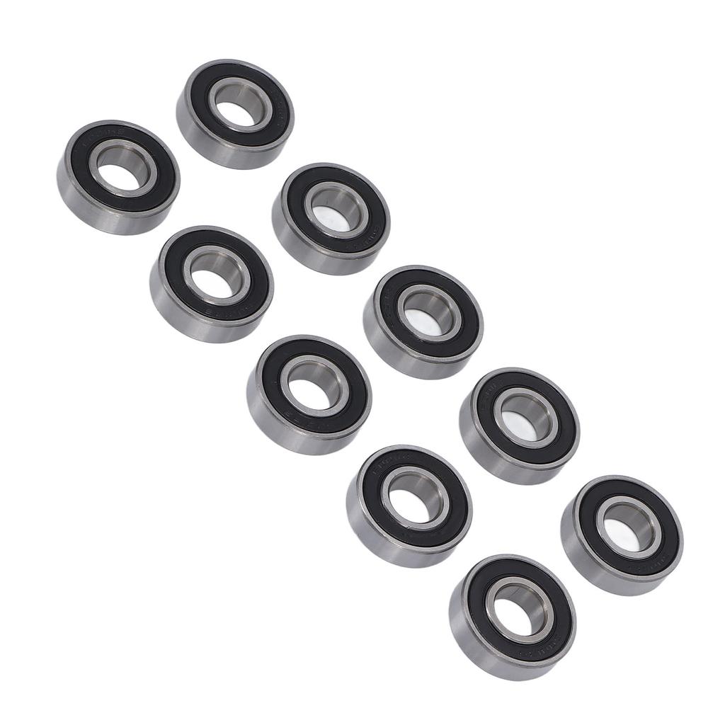 10PCS 6001RS Bearing Deep Groove Ball Bearings 6001‑2RS for Electric Motor Bike Wheels Pool Pumps