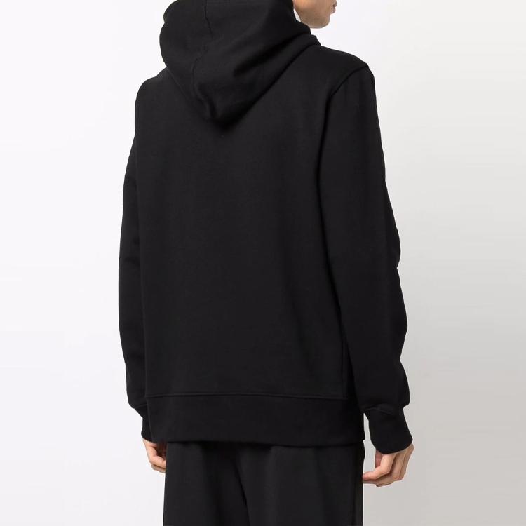Y-3 Bluze de trening Bărbați Negru Cu glugă Moderat Altele HB3322