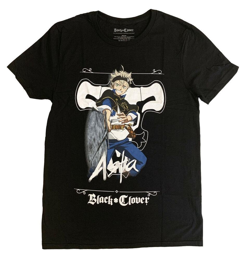 

Ліцензована доросла унісекс-футболка Black Clover Asta Stimulated Process S