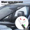 T Y I Type Wiper Spray Pipe Joint Car Windshield Washer Plastic Windshield Wiper Nozzle Hose Pipe Connector Auto Accessories