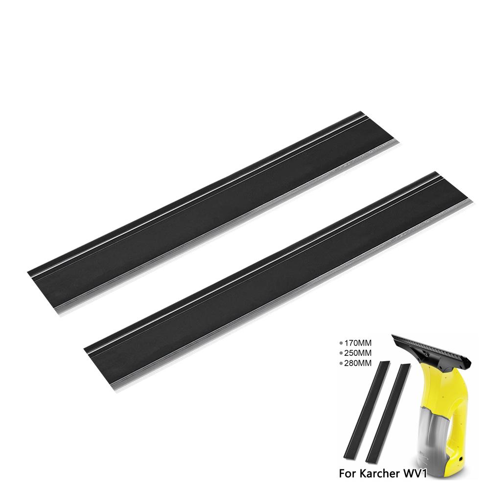 Buy Popular 2Pcs Blade for 250/170/280mm Window Cleaner Replace Karcher WV1 WV2 at affordable
