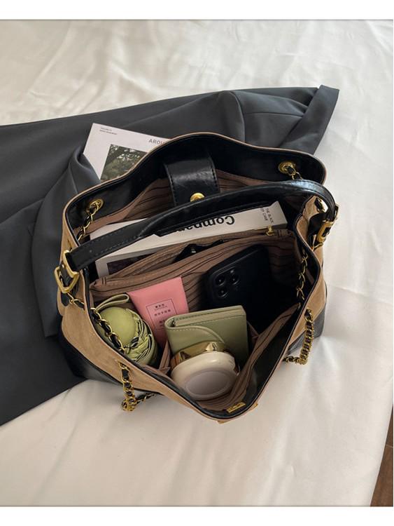 Europäische & Amerikanische Retro Matte Argyle Kette Tragetasche – Duftstil Crossbody für Damen, 2025 Edition