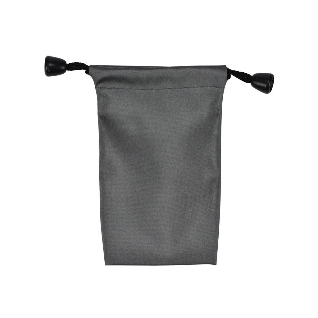 Waterproof Power Bank & Phone Storage Bag with Stretch Nylon and Flannel Compartments, Includes Selfie Stick Holder.