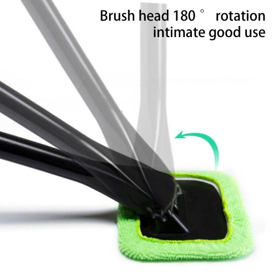 2 Stück Autoreinigungsbürste Weiche Borsten Fenster Glasflächen Bürste Duschkabinen Solarpaneele Autozubehör