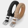 Women's Stylish Thin Leather Belt for Jeans & Dresses