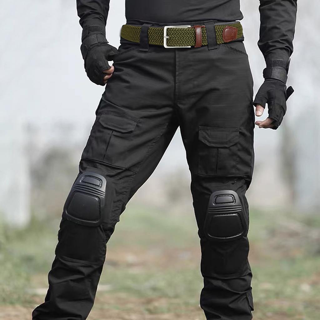 Non-Porous Non-Punching Men'S And Women'S Woven Belts Elastic Canvas Belts Female Student Belts Tide