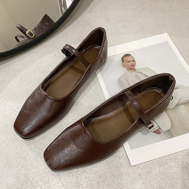 2024 Лето Новые Женские Босоножки На Низком Каблуке Модные Элегантные Туфли Мэри Джейн — фото 6