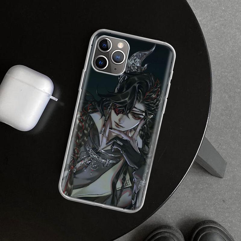 

Heaven Official s Blessing Phone Case Cover for iPhone 11 12 13 Mini 14 15 Plus 16 Pro Max 17 Air 7 8 + SE Art Customized Fundas iPhone 15 Plus