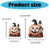 Halloween Miniatur Kürbis Figuren Harz Kürbis Ornament Feen Halloween Garten Schmuck Miniatur Landschaft