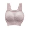 WTEMPO Plush Vest Women's Fleece Bra with Chest Pad Can Be Worn As An Inner Layer In Winter Warm Base Layer Top and A Slimming Undergarment