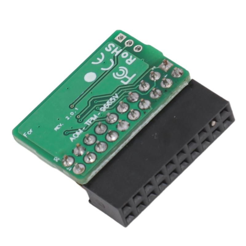 20Pin TPM 2.0 Module Vertical Trusted Platform Module For SuperMicro AOM TPM 9665V TCG 2.0