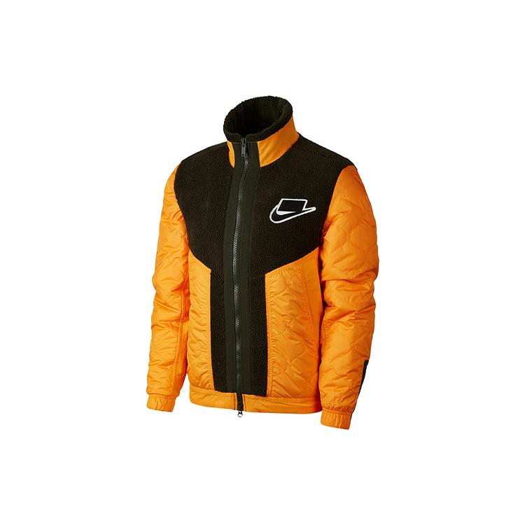 Nike Puffer Jacket Men s Golden Orange Yellow BV4583-886 L