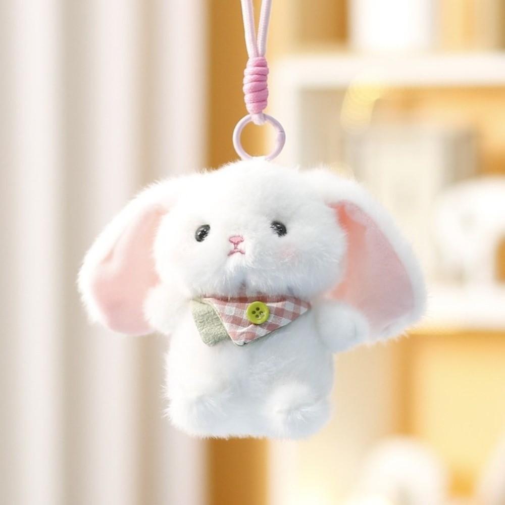 Fluffy Cartoon Foodie Animal Plush Toys Soft Plush Hanging Doll Cartoon Stuffed Doll Bag Charm