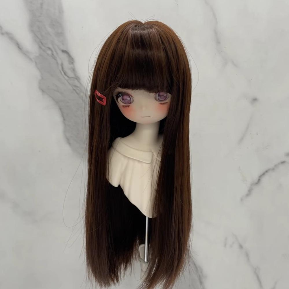 High Temperature Silk BJD Doll Hair 1/3 & 1/4 & 1/6 Doll Hair Wig Bjd Doll Wig  Doll Accessories