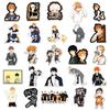Haikyuu!! Anime Stickers: 52-Piece Waterproof Set for Notebook, Car, Motorcycle, Suitcase