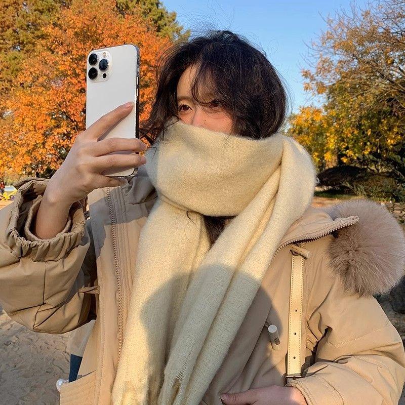 Down Cotton Clothes Women's Mid-length Over The Knee New Fashion Fur Collar Design Feeling Niche Thick Winter Coat