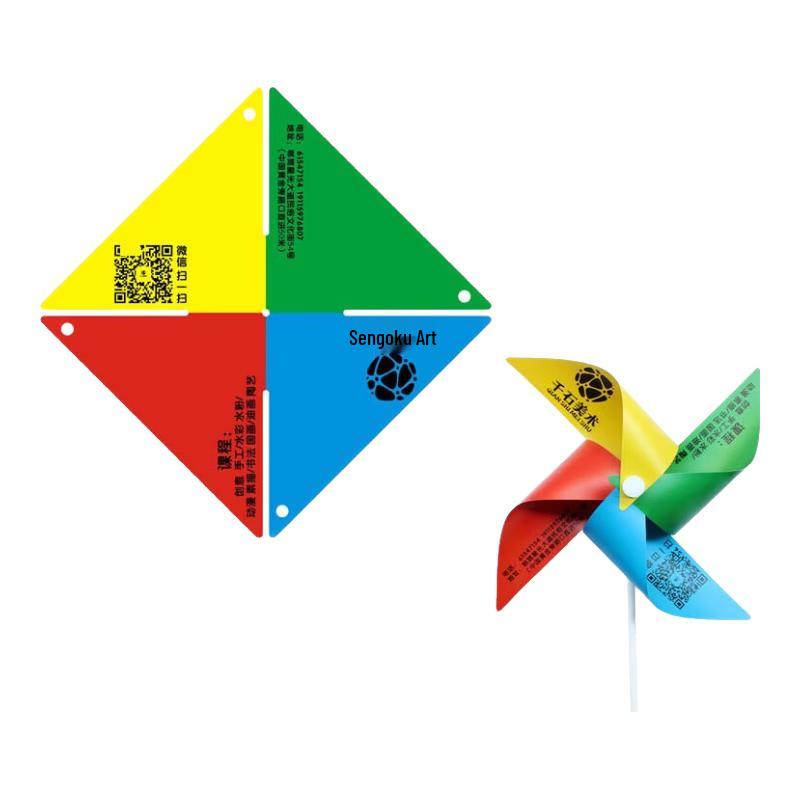 Changsbao Sen Advertising Plastic Pinwheels (500 Pcs)