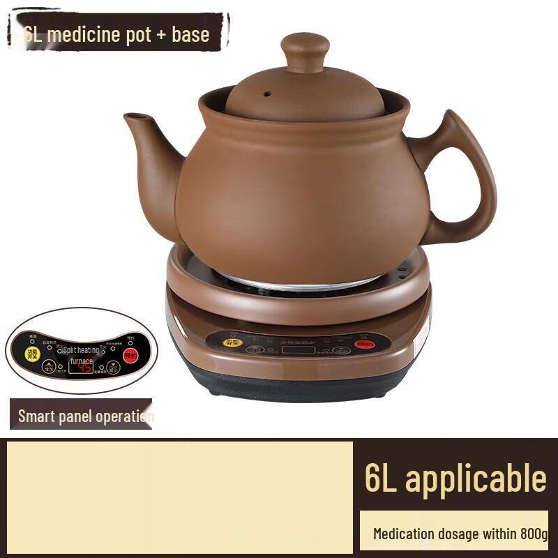 San Jiao Long Automatic Zisha Herb Decocting Pot