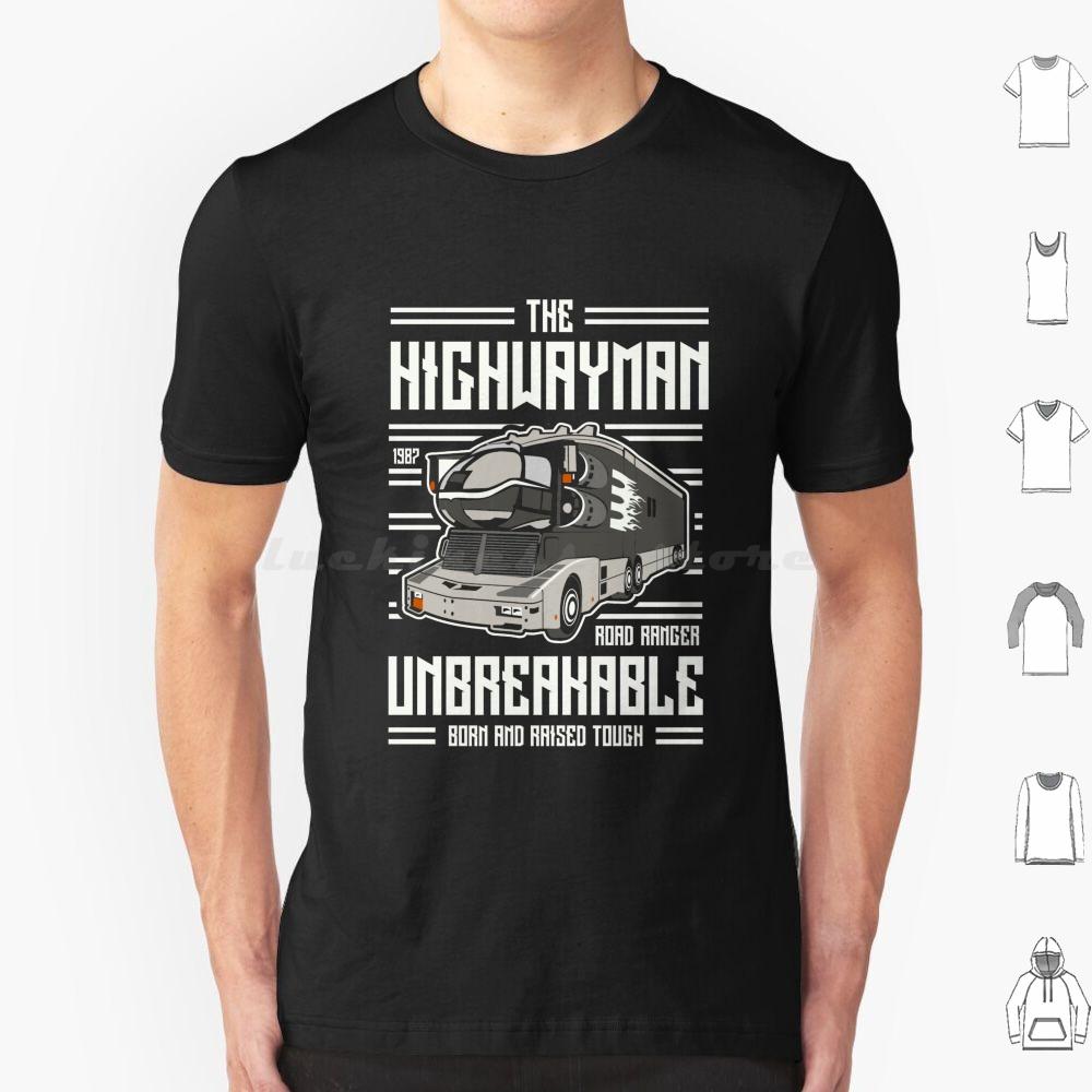 The Highwayman T Shirt Cotton Men Women DIY Print Highway Man Truck Car Rider Tv Show 1980 Usa American Geek Hero Superhero