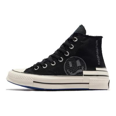 Δεκαετία 1970 Chuck Taylor All Star Άνετα Καθημερινά Ψηλά Καμβά Unisex Μαύρο Γκρι