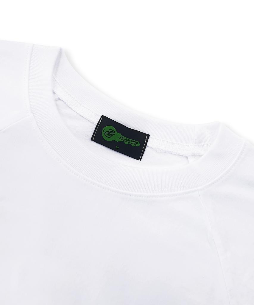 ESCAPEFROM The Perfect Escape Club Print Long Sleeve White