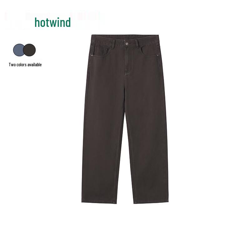 Hotwind Men s F06M26702 Loose Straight Leg Jeans M
