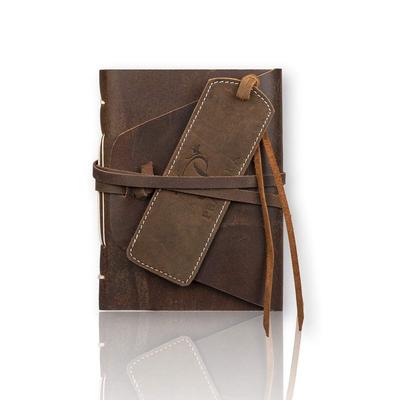 Taccuino in Pelle per Scrittura Diario Fatto a Mano Taccuino Quotidiano per Uomini e Donne Carta Non Rigata Diario di Viaggio con Segnalibro Bello Gratuito