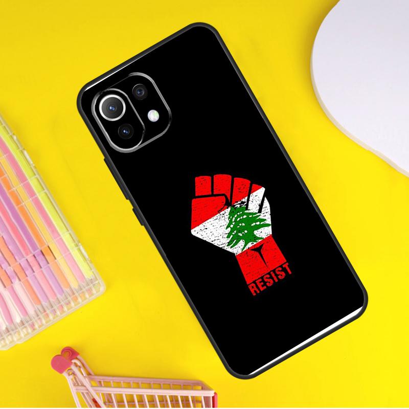 Lebanon Flag Cover For Xiaomi 14T Pro 11T 12T 13T 13 14 Ultra POCO X7 Pro X3 X5 F3 F5 F6 M6 X6 Pro Case