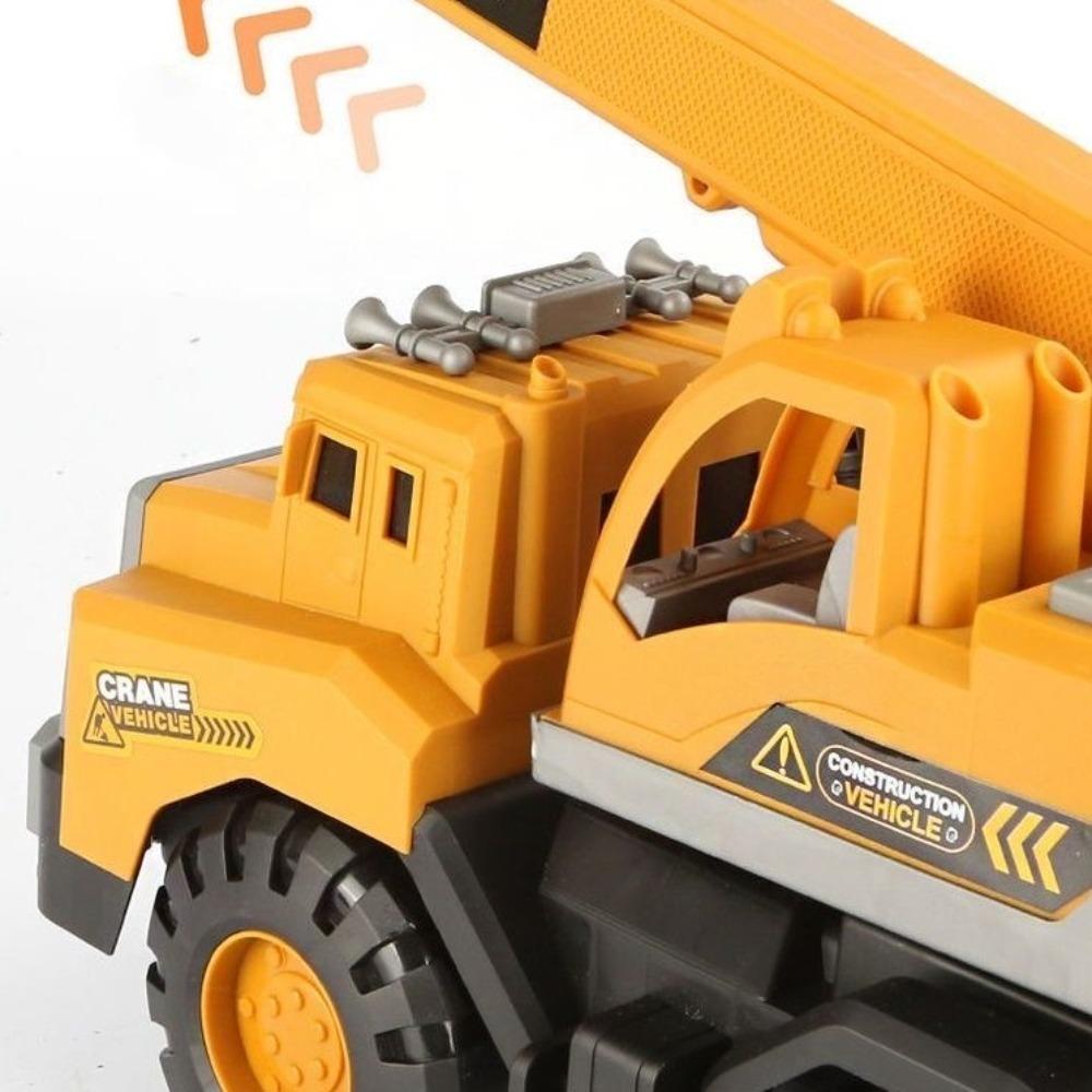 Simulation Excavator Bulldozer Models Plastic Car Classic Construction Model Boy Children