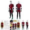 Robin Cosplay Kostüm für Kinder mit Polyesterstoff für Halloween und Party-Events