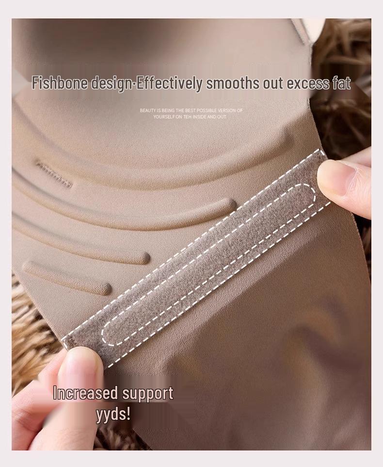 Tila Seamless Bra: Women's Small Chest, Enhanced Support, Anti-Sagging, Adjustable Shapewear, No Empty Cup.