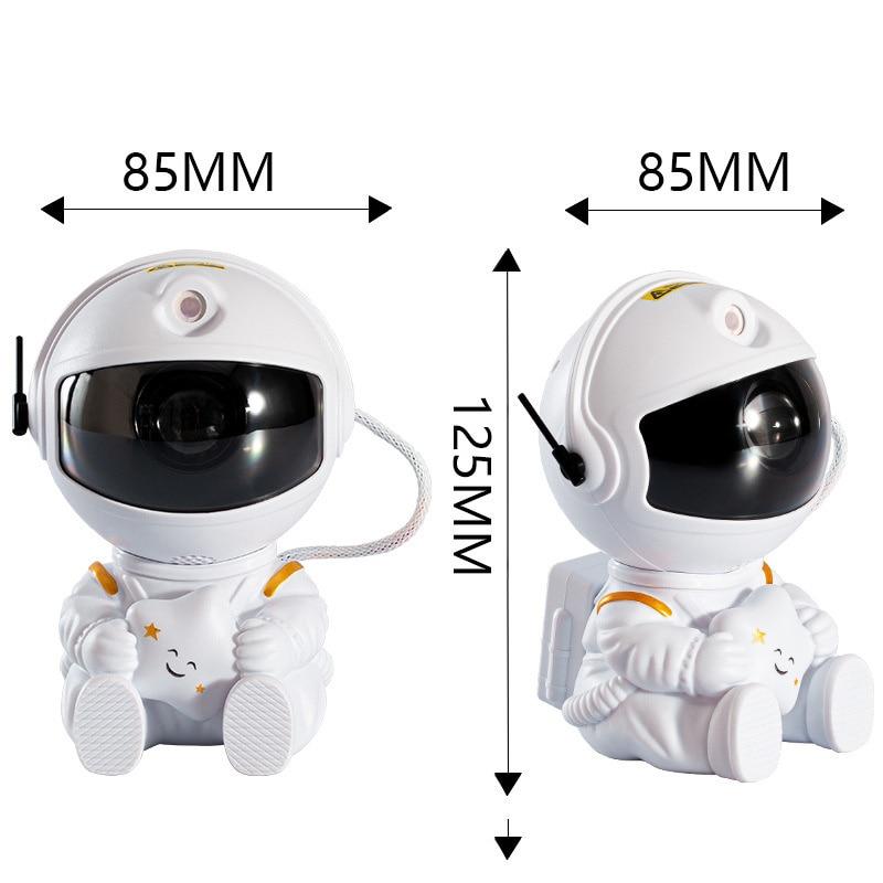 Galaxy Star Projector LED Night Light Starry Sky Astronaut Projectors Lamp For Decoration Bedroom Home Decorative Children Gifts