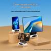 Fast Charging Transparent Wireless Speaker & Phone Holder with Magnetic Suction